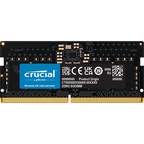 Ram Laptop Crucial 16gb Ddr5 Bus 4800mhz Cl40 Ct16g48c40s5