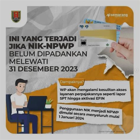 Cara Pemadanan Nik Npwp Berita