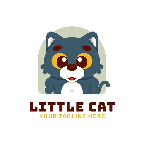 Plantilla De Dise O De Logotipo De Gato Vector Gratis