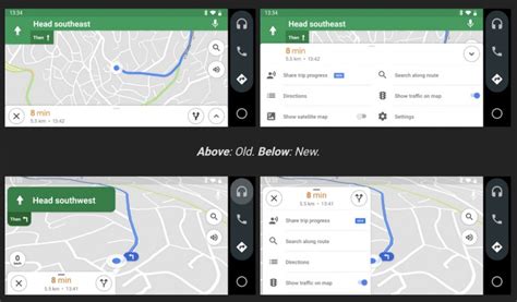 Google Maps Gets Updated UI For Android Auto On Smartphone GSMArena