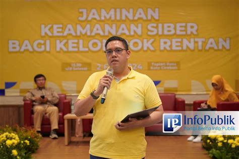 Infopublik Pentingnya Jaminan Keamanan Siber Kelompok Rentan Pada