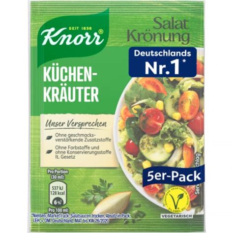 Knorr Salatkrönung Küchen Kräuter 40g Lebensmittel Versand eu Leb