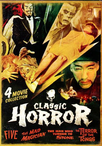 CLASSIC HORROR (4 Movie Set) - 2 DVD Collection