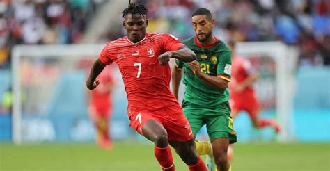 Fifa World Cup Embolo Refuses To Celebrate Goal Against His Land Of