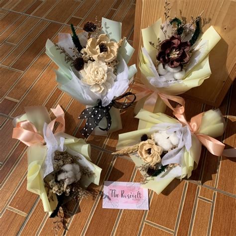 Jual Small Dried Flower Preserved Flower Bunga Kering Buket Bunga