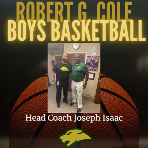 New Boys Basketball Coach Announced Robert G Cole Middle And High