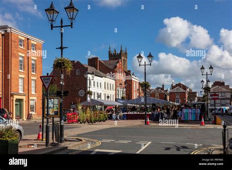 Ludlow Market Square High Resolution Stock Photography And Images Alamy