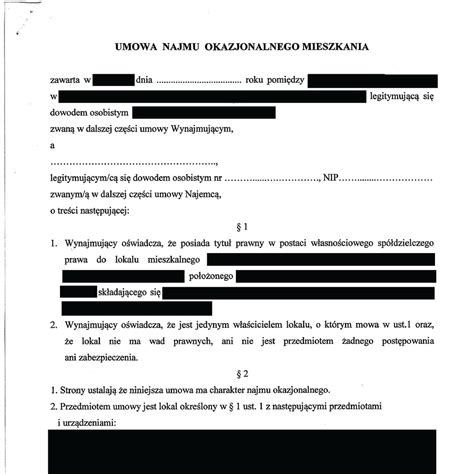 Umowa Mieszkanie Pdf DocDroid