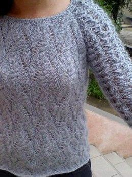 Pulli Mit Ajourmuster Strickanleitung Gr E