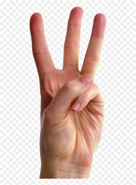 Pointing At You Png Hand Holding Up 3 Fingers Transparent Png Vhv