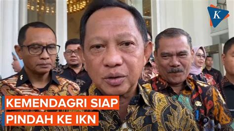 Mendagri Sebut Stafnya Siap Pindah Ke IKN Banyak Yang Mau Apalagi