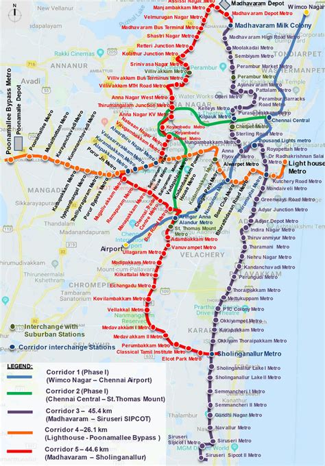 7 Bidders for Chennai Metro Line 5’s E&M Contract for 22 Stations in ...