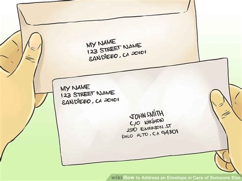 3 Ways To Address An Envelope In Care Of Someone Else Wikihow