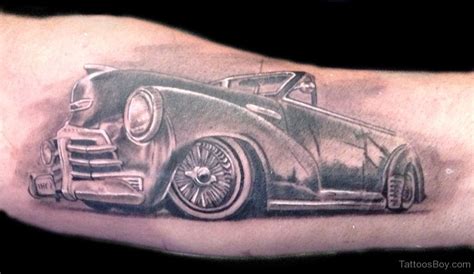 Classic Car Tattoo - Tattoos Designs