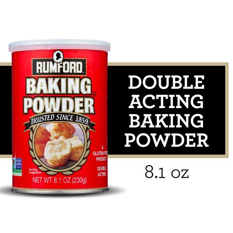 Rumford Baking Powder Gluten Free 81 Oz