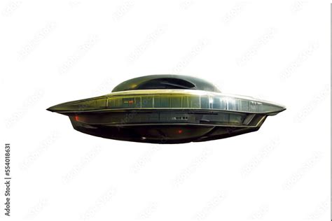 UFO Flying Saucer Spaceship From Outer Space Which Is An Alien Craft