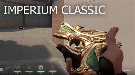 Valorant Imperium Classic Skin Gameplay Showcase Youtube