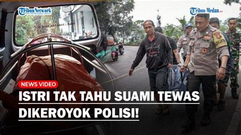 Pilu Istri Tahanan Narkoba Yang Tewas Dikeroyok Polisi Tak Tahu Suami