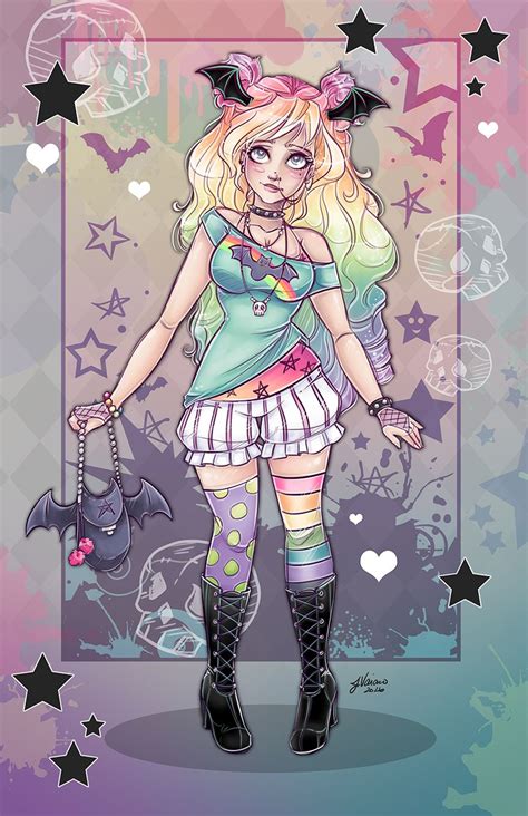 Pastel Goth Design