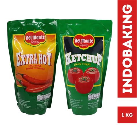 Delmonte Saus Sambal Extra Hot Chili Sauce Saos Tomat Tomato Ketchup