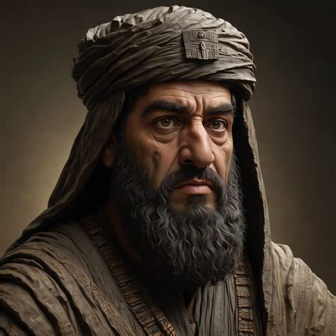 Realistic Portrait Of Hammurabi Ancient Babylonian King Ai Image