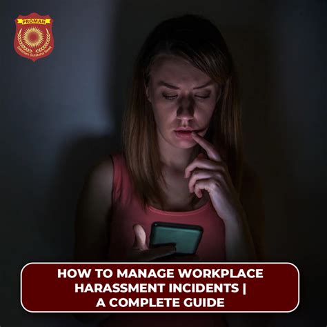 How To Manage Workplace Harassment Incidents A Complete Guide