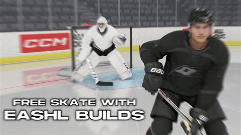 How To Free Skate With EASHL Builds NHL 24 YouTube