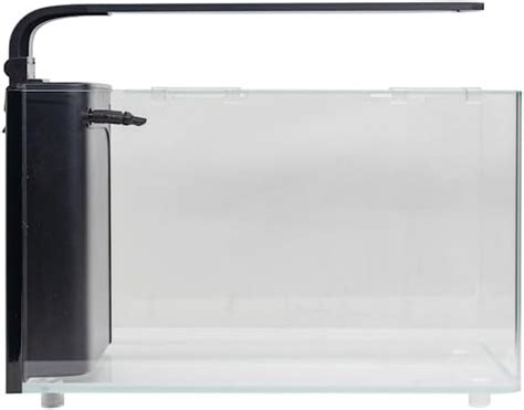 Amazon JBJ Rimless Desktop 6 Gallon Curved Glass Aquarium W LED