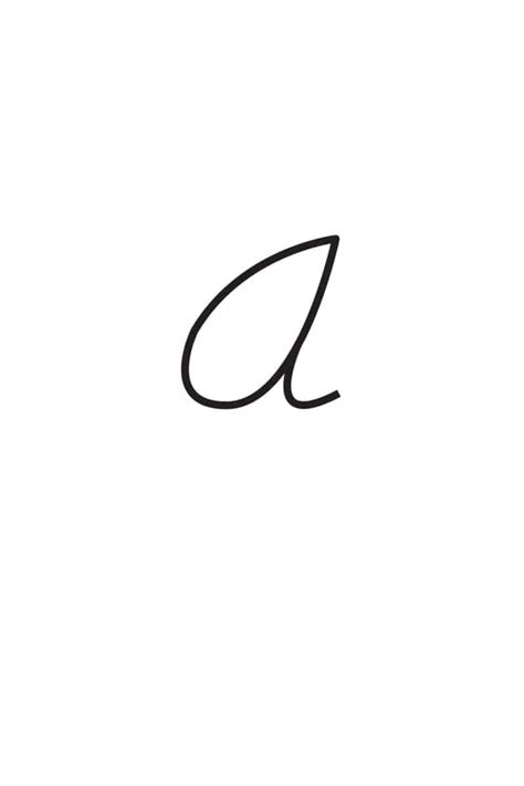 Free Printable Cursive Alphabet Letters