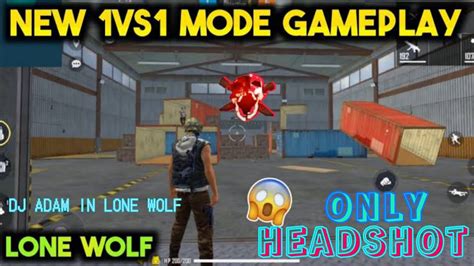 Free Fire Lone Wolf Headshot Dj Adam In Lone Wolf Lone Wolf 1vs1