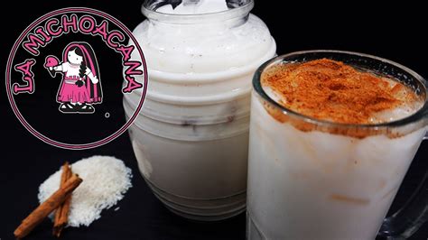 Como Hacer La Original AGUA DE HORCHATA DE LA MICHOACANA El Mister