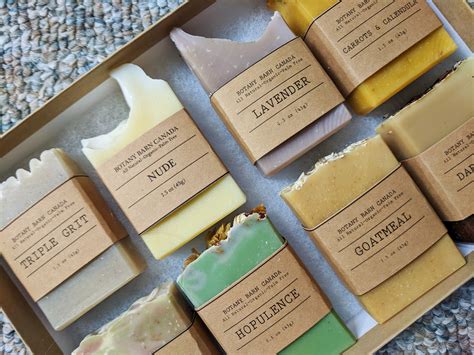 Soap T Set Of 8 Organic Soaps Soap Sampler Luxury Bath Etsy