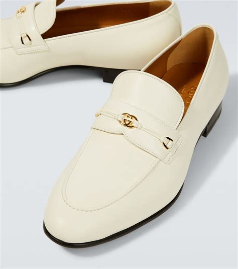 Gucci Interlocking G Leather Loafers Gucci