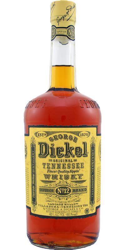 George Dickel No Ratings And Reviews Whiskybase