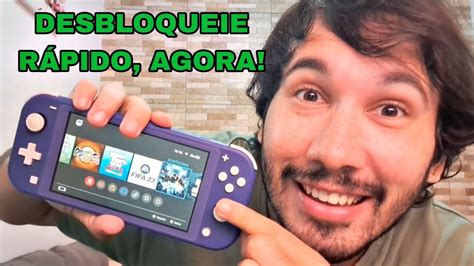 Desbloqueio Do Nintendo Switch Lite Via Software Youtube