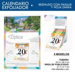 Calendario Exfoliador Calendarios Fin De A O Calendario Promocional