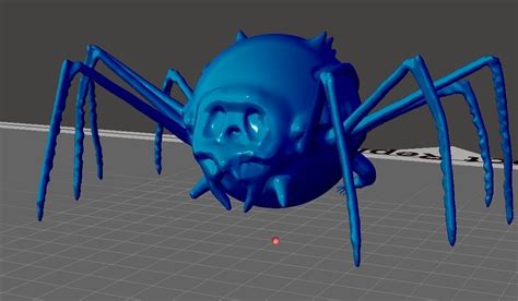 Double Sided Spider 3d Model 3d Printable Cgtrader