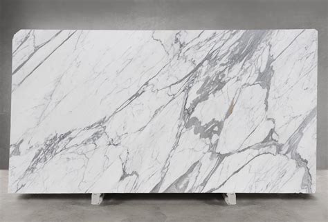 Calacatta Statuario Extra Marble Honed Slab Block