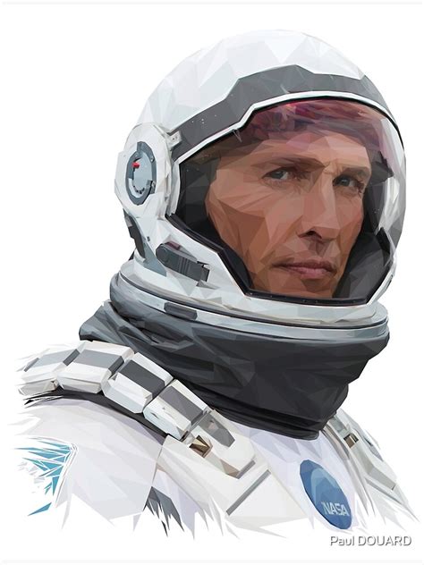 "INTERSTELLAR - COOPER" Poster for Sale by douardp | Redbubble