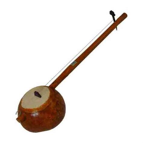 Ekatara Veena Musical Instrument A Single Stringed Lute Used By Hindu