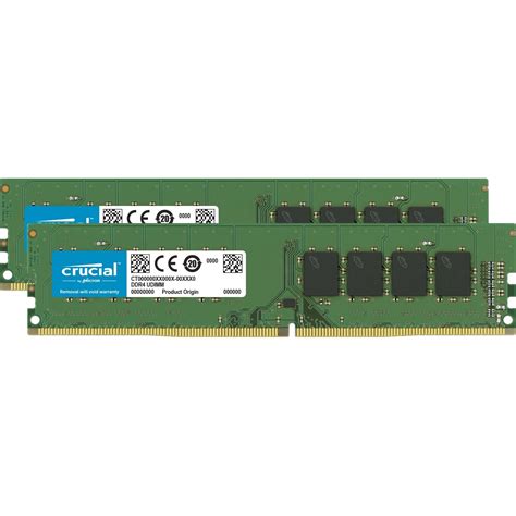 Crucial Ddr4 16 Go 2 X 8 Go 3200 Mhz Cl22 Sr X8 CRUCIAL