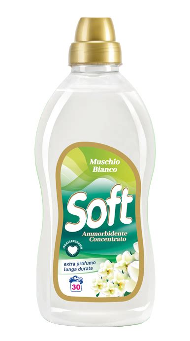 Soft Ammorbidente Concentrato Muschio Bianco Biochimica