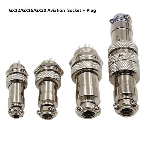 Gx12gx16gx20 2 14pin Electrical Aviation Connector Male Socket Female Plug Ebay