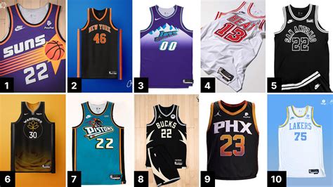 10 Best And 5 Worst 2022 23 Nba Jerseys