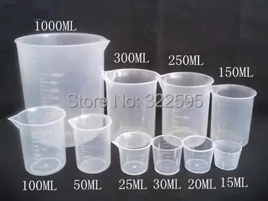 Купить 100 мл plastiic стакан лаборатория мерный стакан без ручки в ...