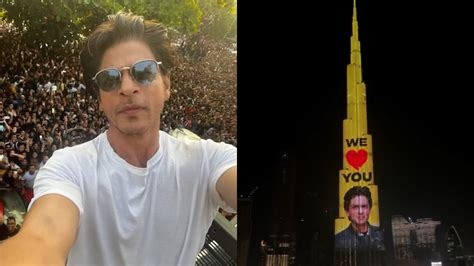 Shah Rukh Khan REACTS As Burj Khalifa Lights Up On His Birthday