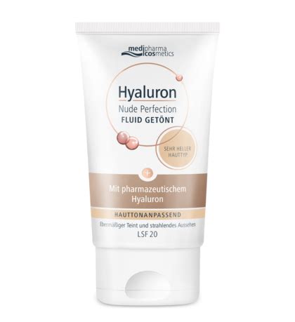 Hyaluron Nude Perfection Getöntes Fluid mittlerer Hauttyp Medipharma