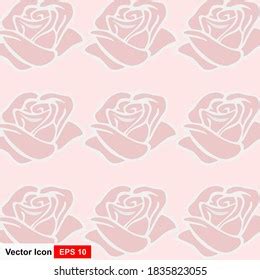 Pink Rose Background Vector Illustration Stock Vector (Royalty Free) 1835823055 | Shutterstock