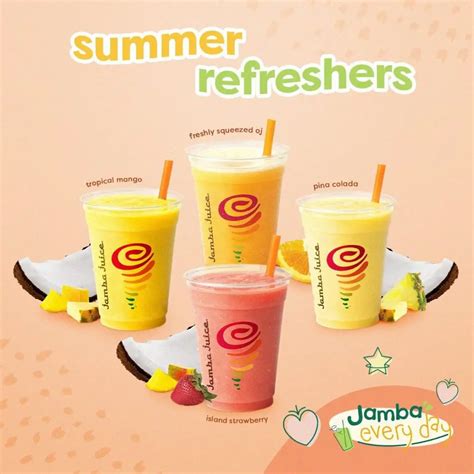 Jamba Juice Menu Philippines 2024 — Philippine Menus