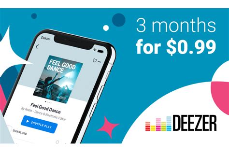 Try Deezer Premium for 3 months for $0.99 for a limited time | Deezer Press